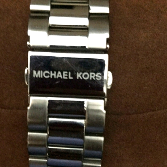 Wash Classic MK5667 Layton Chronograph Crystal Accented,Silver. - Picture 5 of 8